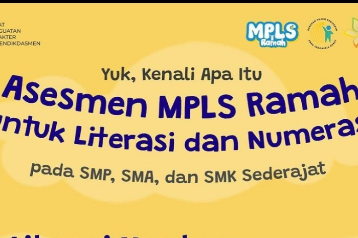 Kementerian Pendidikan, Kebudayaan, Riset, dan Teknologi (Kemendikdasmen) mengadakan program Asesmen MPLS Ramah untuk Literasi dan Numerasi bagi tingkat SMP, SMA, dan SMK.