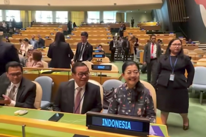 Momen Bahagia Gubernur DKI Jakarta, Pramono Anung dan Ketua PKK Jakarta, Endang Nugrahani Pramono saat menghadiri undangan PBB. Sumber: Pramono Anung