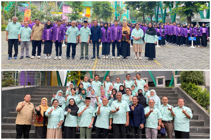 Pelepasan mahasiswa FKIP Universitas Pakuan unutk mengikuti KKN-T 2025&nbsp;