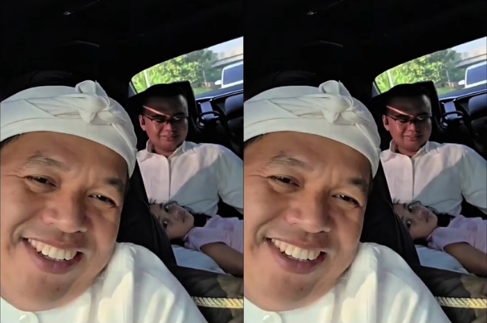 Gubernur Jawa Barat, Dedi Mulyadi, bersama Maula Akbar