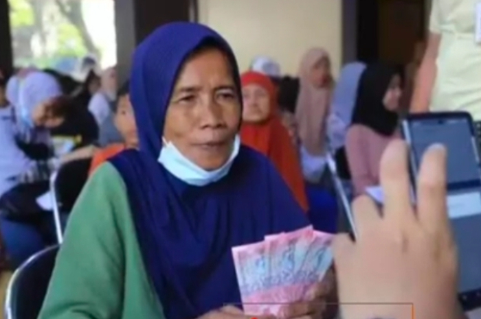 Ilustrasi penerima bantuan sosial