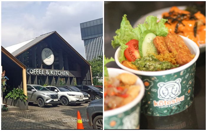 Koteshu Coffee and Kitchen Bogor cocok jadi tempat nongkrong bareng teman dan keluarga.