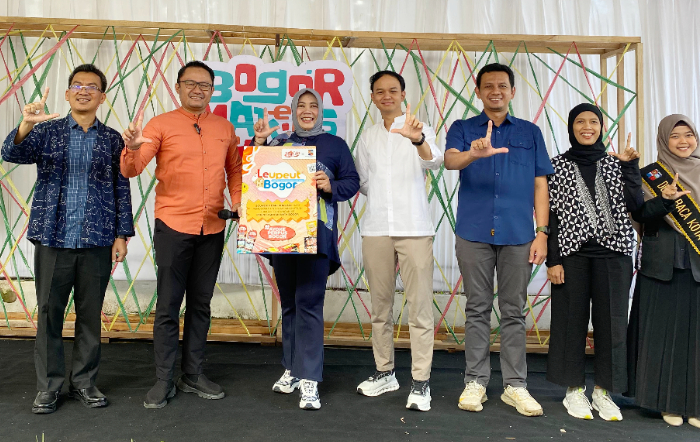 Peresmian Program Leupeut Bogor yang bertepatan dengan Hari Buku Nasional pada 17 Mei 2025