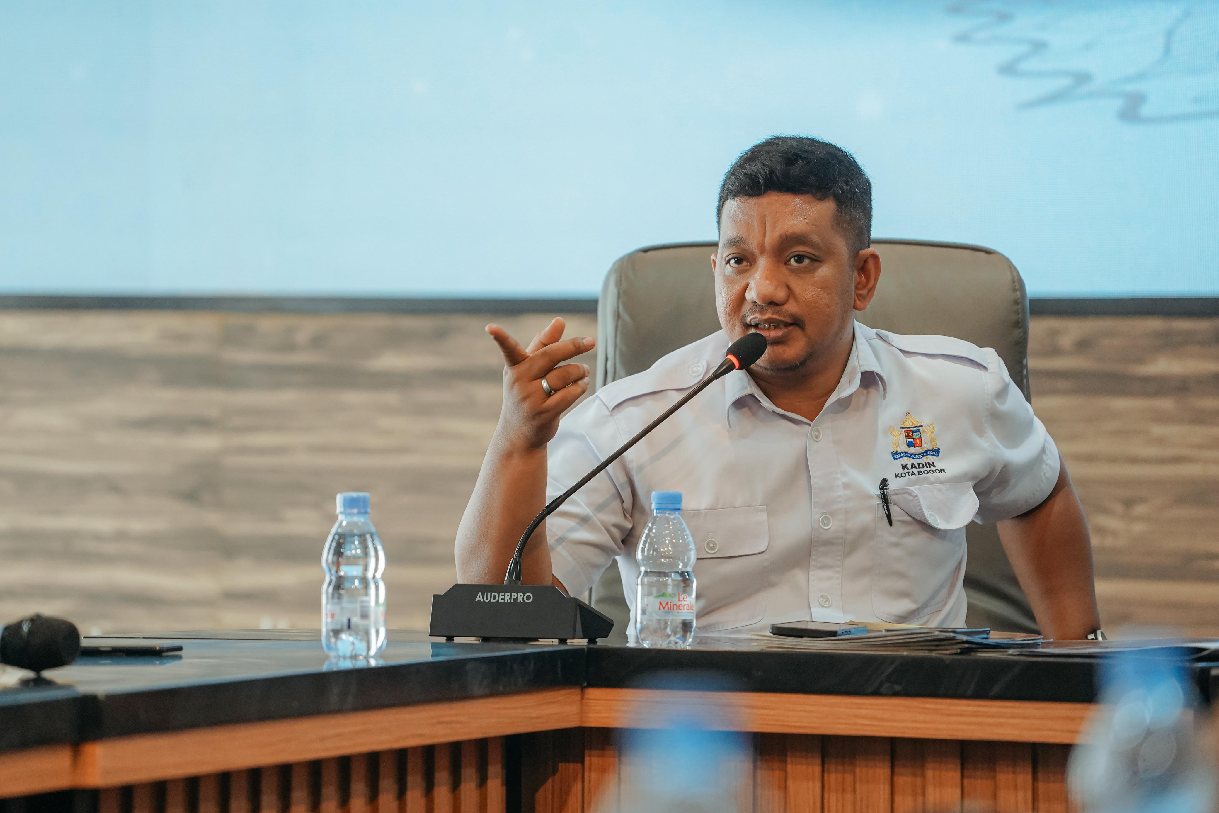 Ketua KADIN Kota Bogor, Bagus Maulana Muhammad.