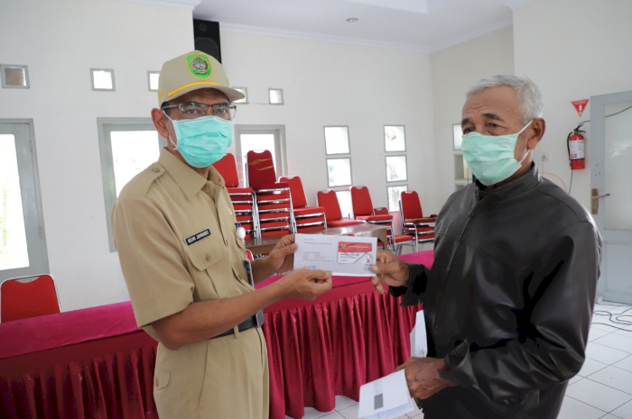 Penyaluran bansos di wilayah Bantul