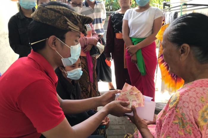Penyaluran Bantuan Sosial Wilayah Bungkulan