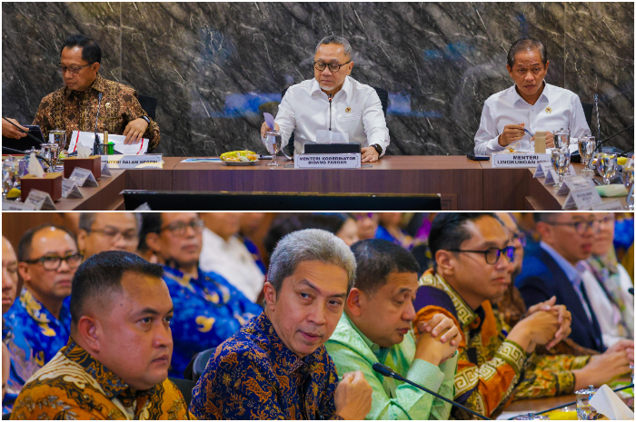 Rapat terbatas proyek nasional Pengelolaan Sampah Menjadi Energi Listrik (PSEL).