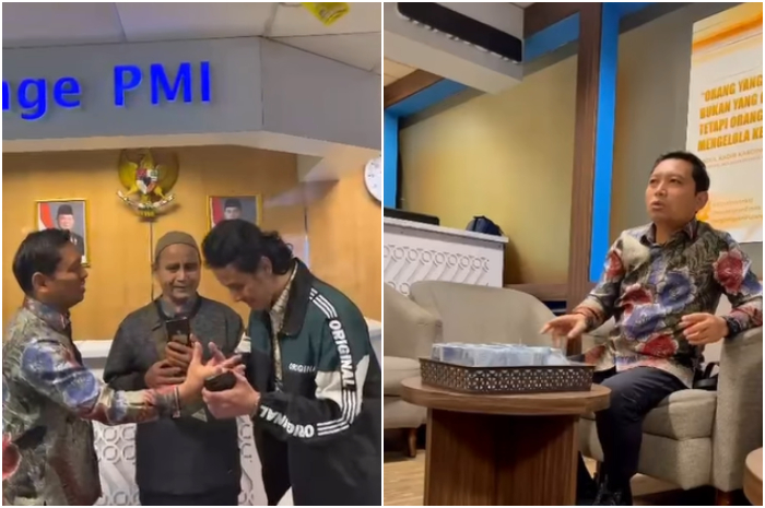 Anggota DPR RI Zainul Munasichin saat menjemput Wildan, Pekerja Migran Indonesia (PMI) yang bekerja di Jepang.