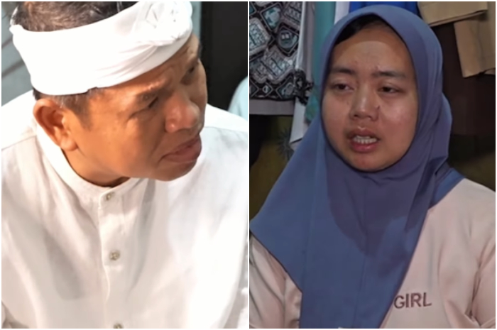 Gubernur Jawa Barat Dedi Mulyadi bertemu dengan keluarga korban yang meninggal dalam peristiwa syukuran pernikahan Maula Akbar dan Putri Karlina di Garut.