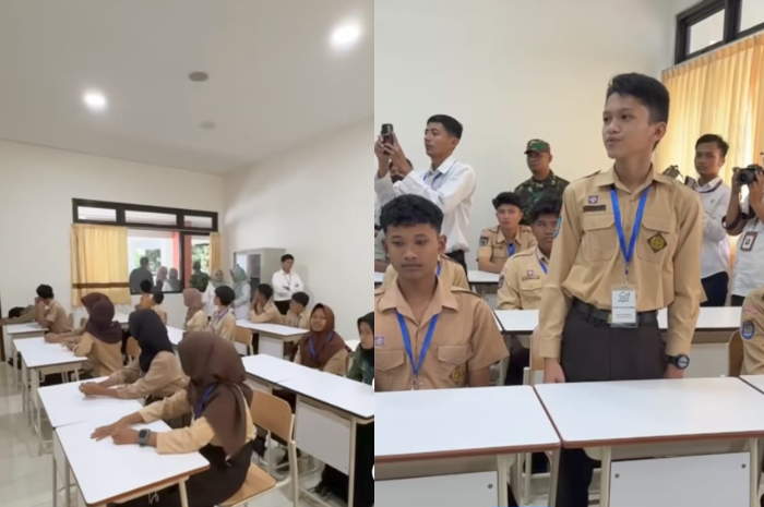 Captoin Foto: Kisah Ikhsan murid Sekolah Rakyat SRMA yang bermimpi menjadi Bupati.