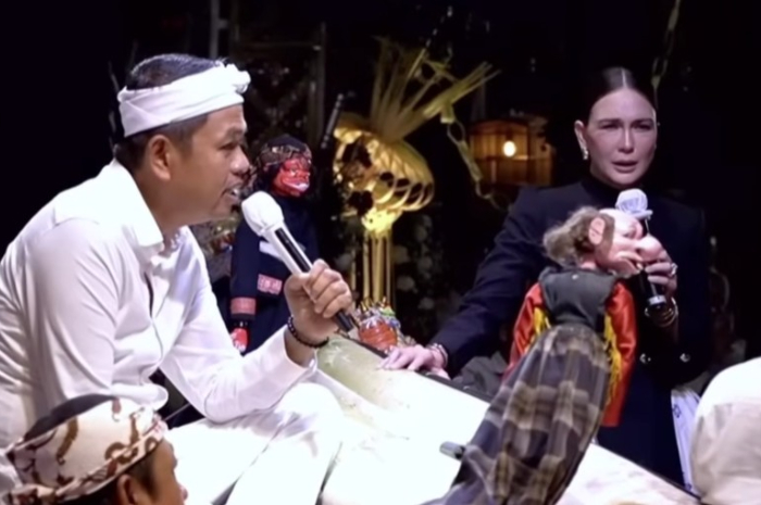 Gubernur Jawa Barat, Dedi Mulyadi menggombali Luna Maya.