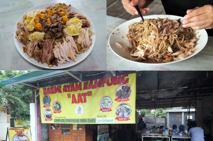 Bakmi Ayam Kampung AAT di area Jakarta Barat