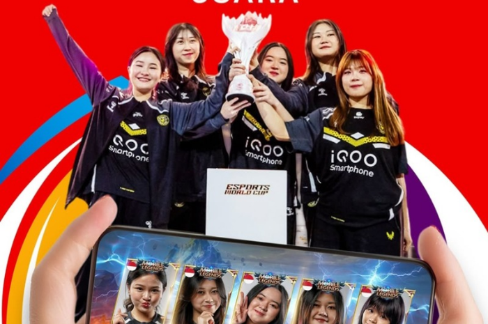 Timnas putri Esport Indonesia