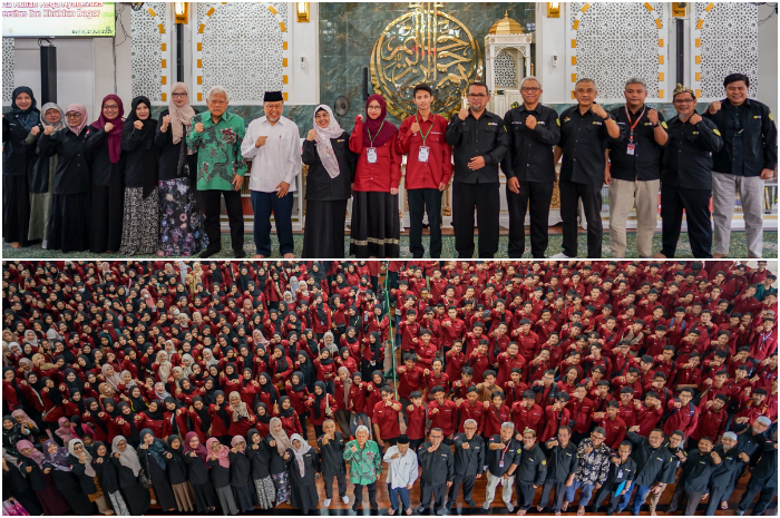Pelepasan mahasiswa KKN UIKA Bogor.