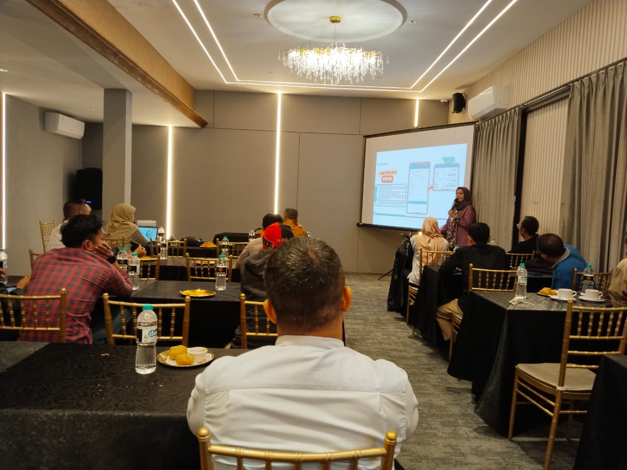 BPJS Kesehatan Cabang Cibinong saat Media Gathering bersama wartawan media lokal Kabupaten Bogor, Selasa 22 Juli 2025.