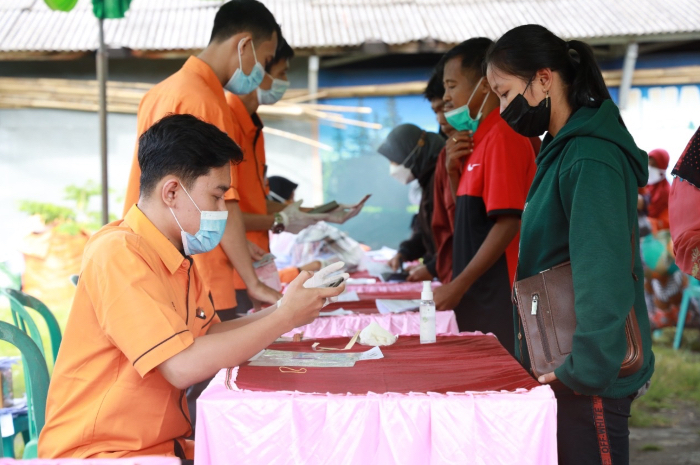 Penyaluran Bansos di Kota Kediri