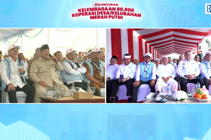 Gubernur Jawa Barat Dedi Mulyadi lempar candaan ke Presiden Prabowo di Peresmian KDMP