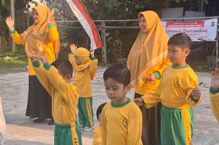 Perayaan Hari Anak Nasional 2025 di salah satu sekolah di Kota Bogor.