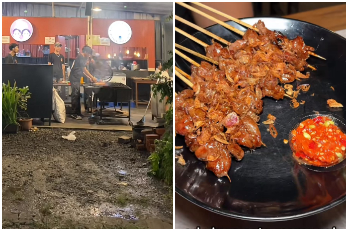 Iga Si Kembar, tempat makan iga bakar dan sate maranggi yang banyak pilihan rasa sambalnya.