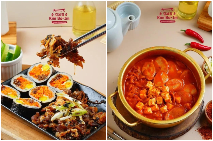 Cobain makan makanan korea tendaan kaya drakor-drakor di Kim Bo-Im Korean Street Food, yang ada di Bogor.