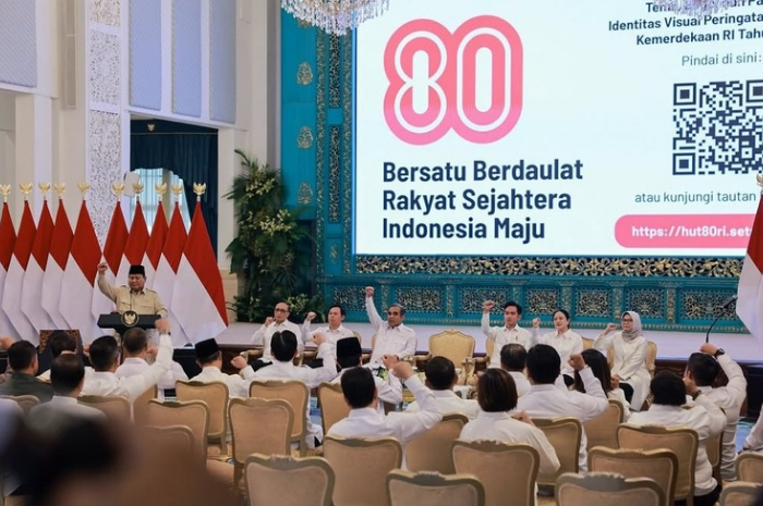 Logo HUT Kemerdekaan RI ke-80 resmi diluncurkan.
