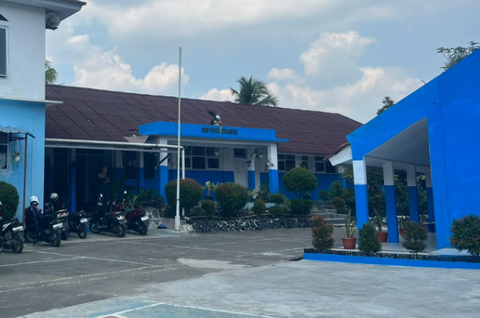 Suasana SMP PGRI Ciampea di Kabupaten Bogor.