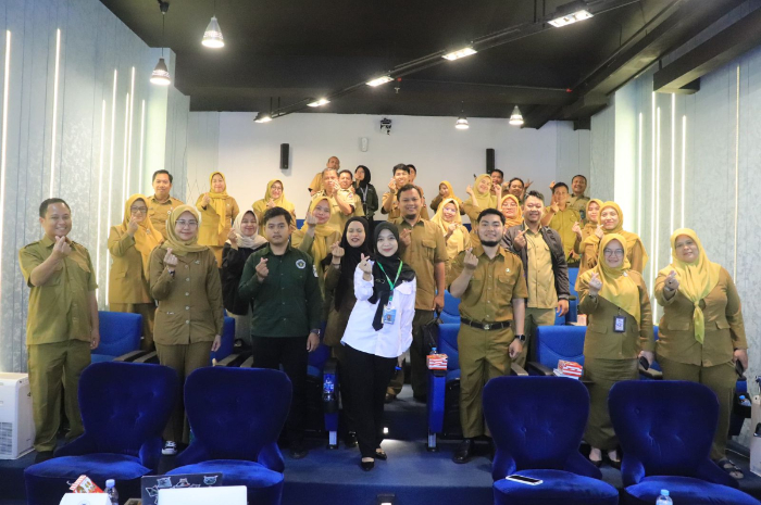 BKAD Kota Bogor saat melakukan sosialisasi menu penghapusan aset daerah