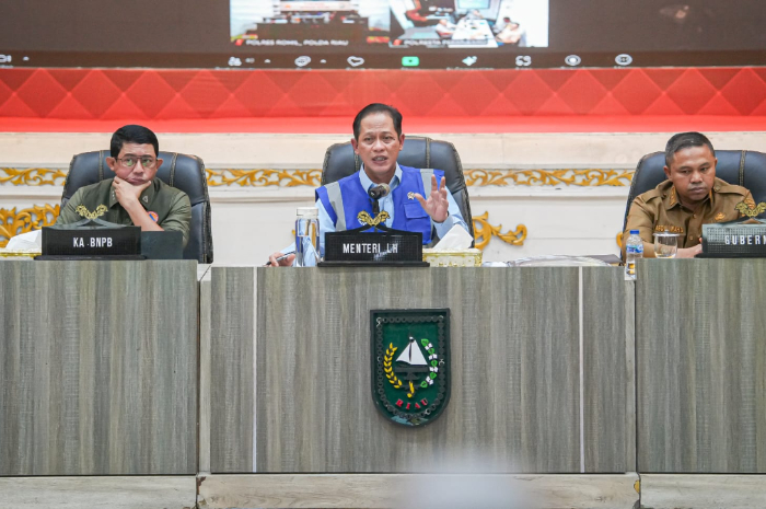 Menteri LH dan Kepala BPH Hanif Faisol