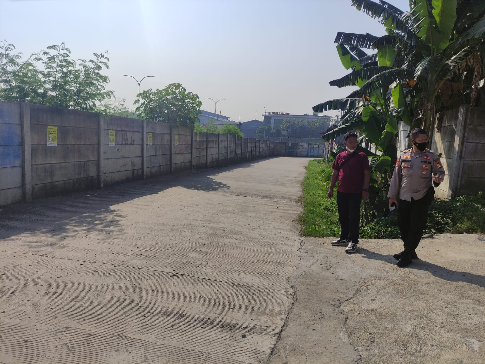 Polisi lakukan olah TKP bentrok antar remaja di Depok.