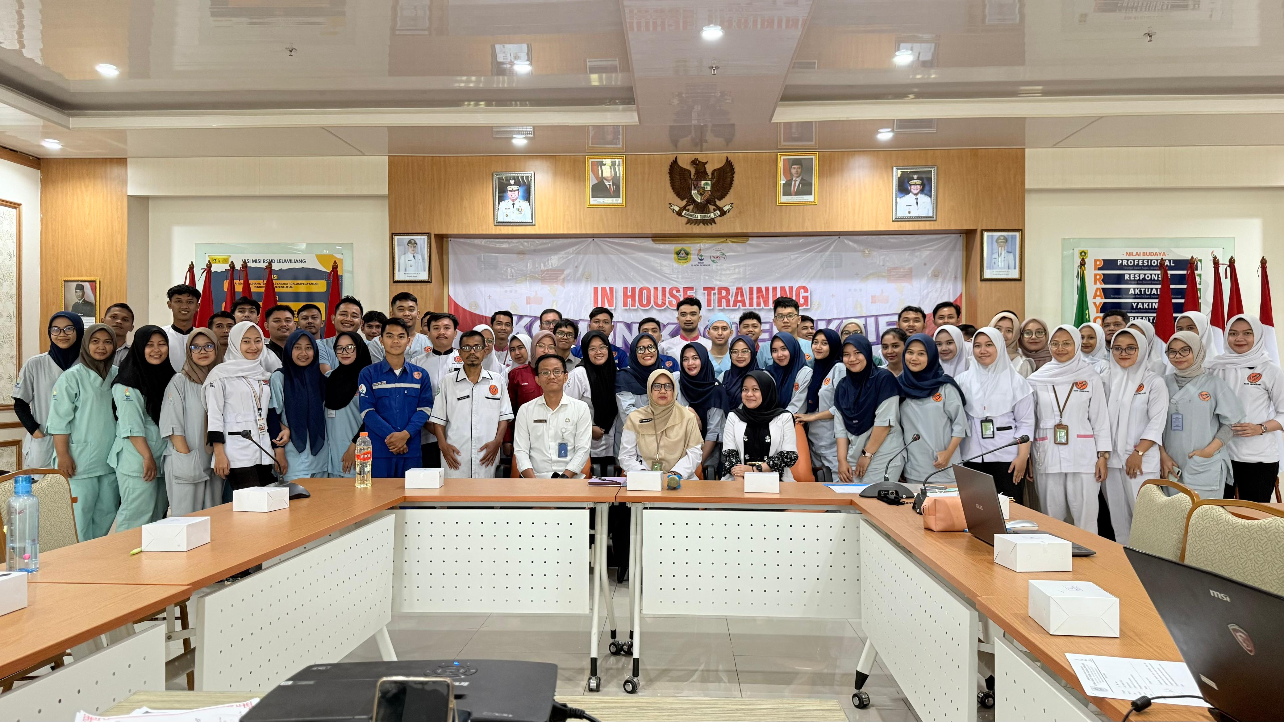 Pelatihan tenaga kesehatan di RSUD Raden Mohamad Noh