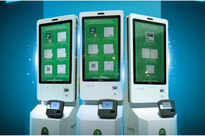 Kiosk Samsat, cara baru bayar pajak kendaraan.