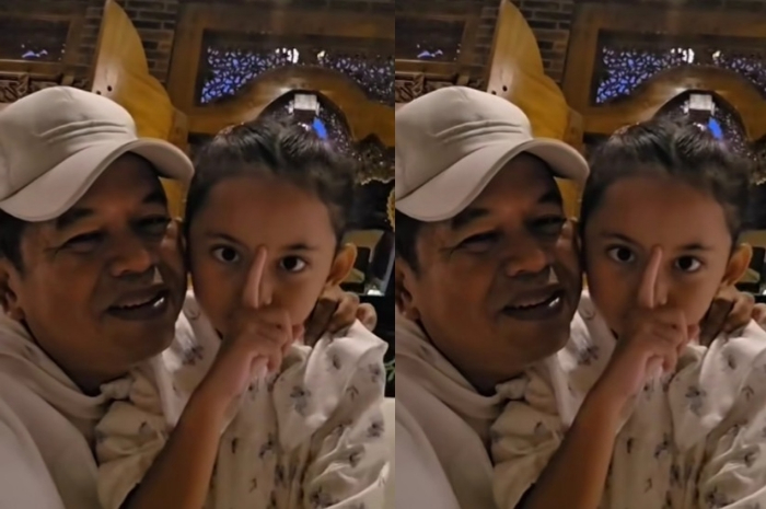 Gubernur Jawa Barat, Dedi Mulyadi saat bersama Ni Hyang