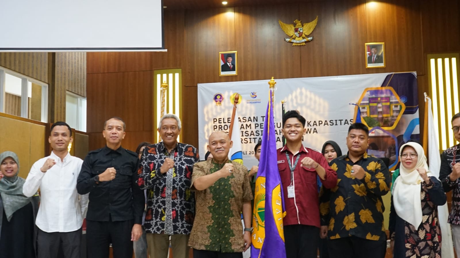 PPK Ormawa Unpak dilepas ke masyarakat.