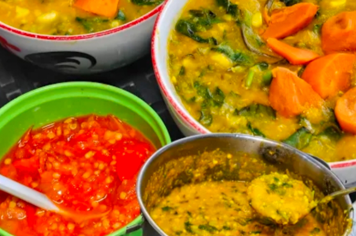 Cobain bubur Manado di Dapur Mace Bogor, dijamin enak