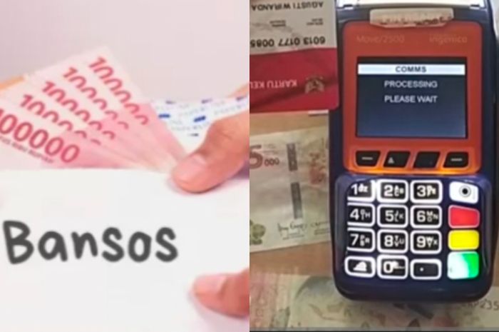 Ilustrasi penyaluran bansos