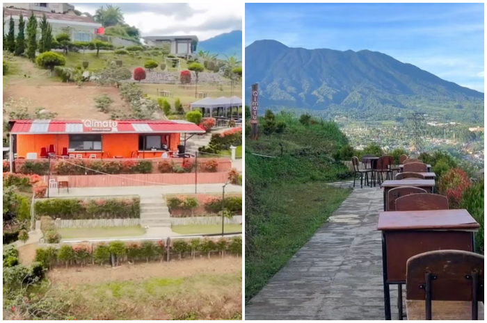 Qimatu Kitchen and Garden, kafe viral di kawasan Puncak Cisarua Bogor