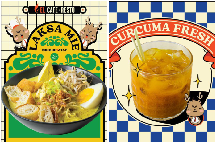 El Cafe Resto menyajikan toge goreng dengan inocvasi baru.