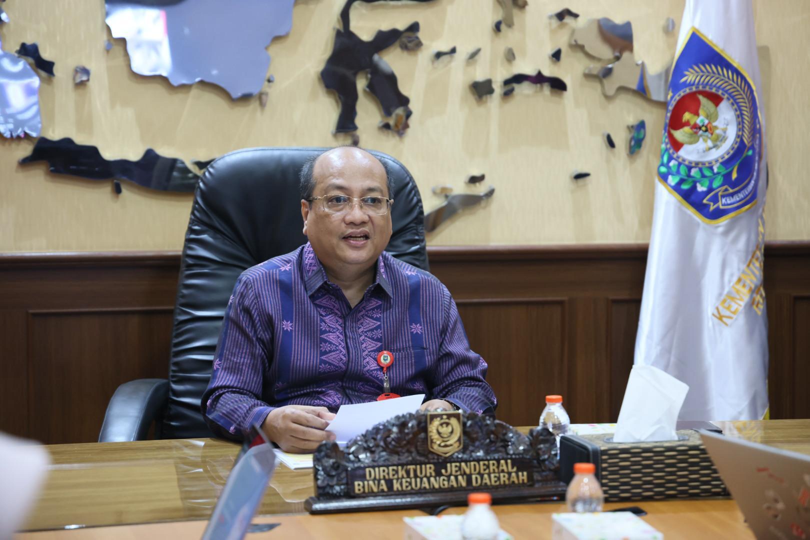 Horas Maurits Panjaitan, Pelaksana Harian Direktur Jenderal Bina Keuangan Daerah Kemendagri.