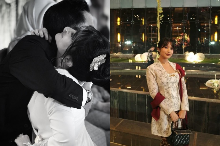 Momen Aldi Bragi melepas putri kandungnya Adira Kania untuk menikah.