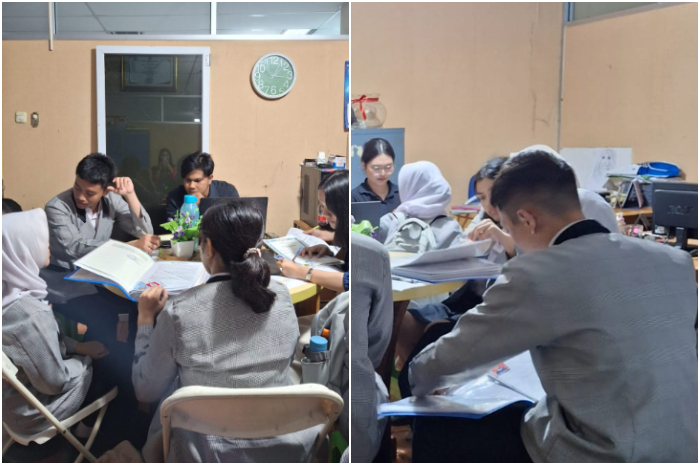 Suasana pendaftaran ulang peserta Honda DBL with Kopi Good Day West Java-West 2025 di sekretariat panitia di lantai 3 gedung Graha Pena, Senin, 28 Juli 2025.