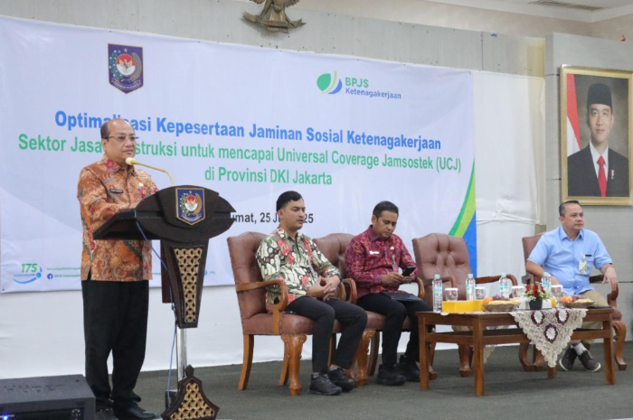 Kegiatan monitoring dan evaluasi&nbsp;Ditjen Bina Keuda Bersama BPJS Ketenagakerjaan
