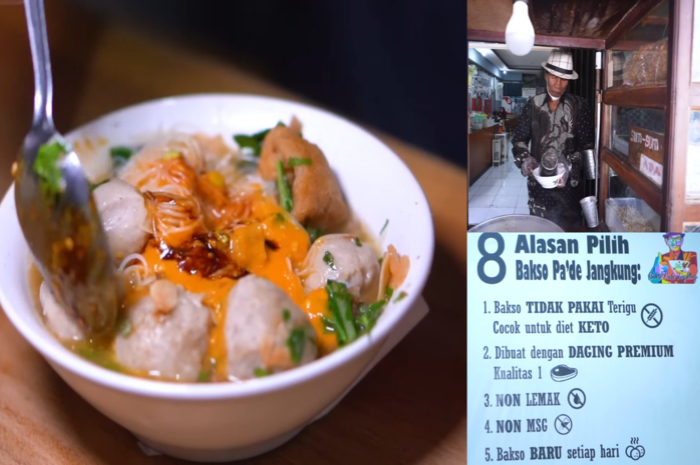 Nikmatnya Bakso Legendaris Pakde Jangkung Bogor