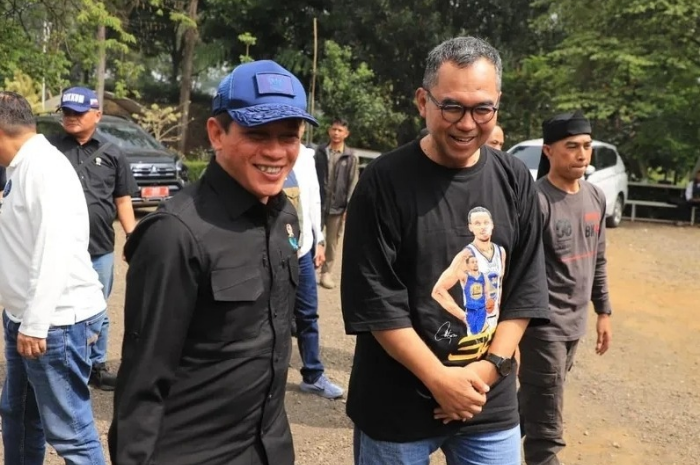 Pemkab Bogor bersama Kemen LH melakukan evaluasi KSO PTPN di kawasan Puncak, Cisarua.
