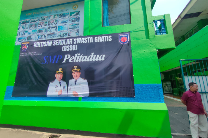 SMP Pelitadua Depok merupakan satu dari 49 sekolah swasta gratis program RSSG Kota Depok.