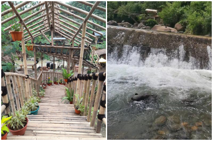 Leuwi Kunten Sentul, wisata air sungai dan air terjun di Bogor yang asri dan sejuk
