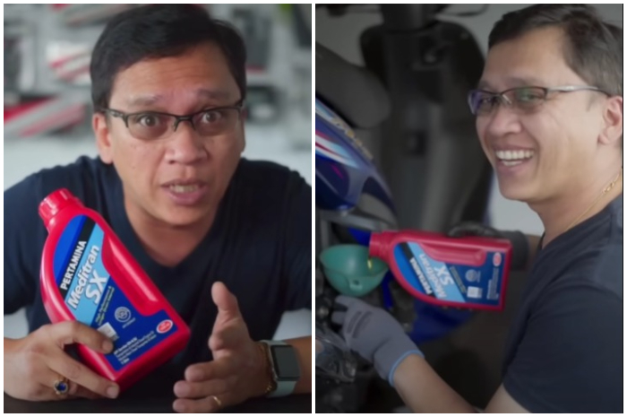 Ilustrasi oli diesel buat sepeda motor