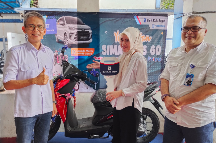 Penyerahan pemenang Simarmas Go Bank Kota Bogor.