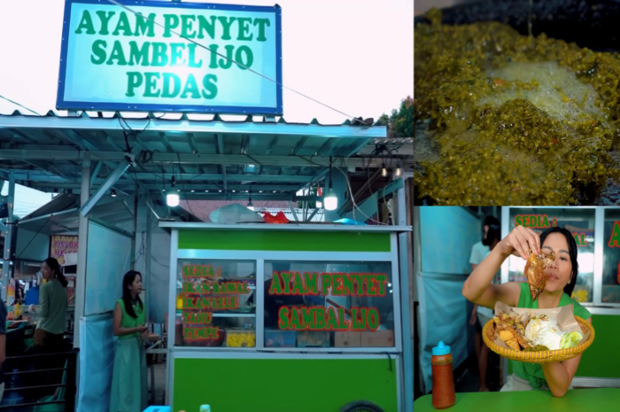 Kuliner Ayam Penyet Sambal Ijo Madang