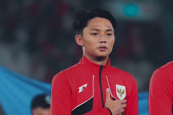 Achmad Maulana Syarif menjadi salah satu pemain terbaik Indonesia U-23 pada final Piala AFF U-23, Selasa, 29 Juli 2025.