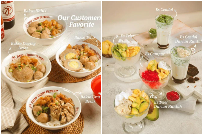 Bakso Tujuh Pemuda menyediakan menu bakso baru yang punya topping tetelan digoreng.